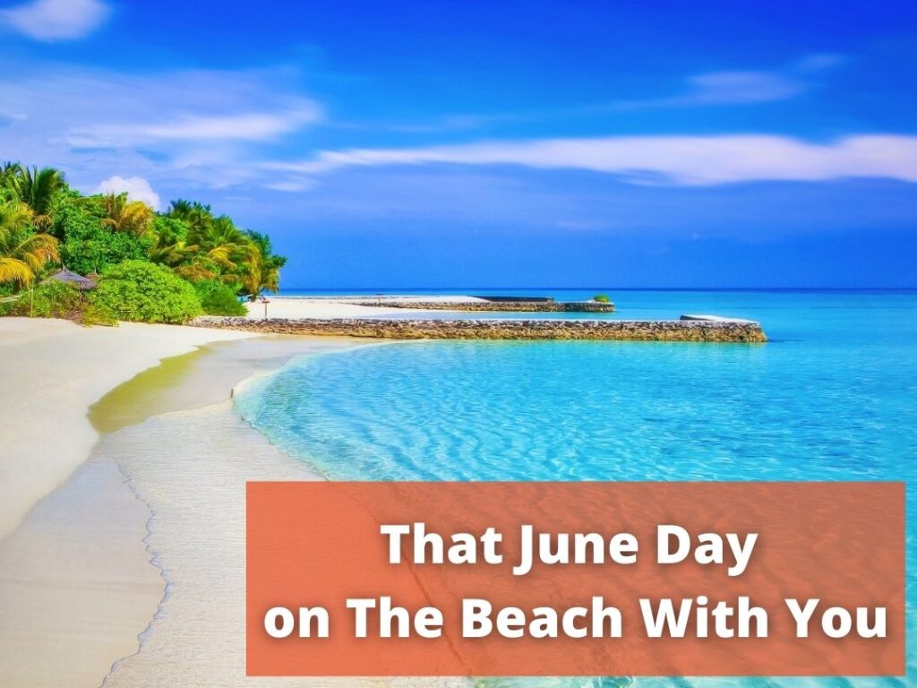 june day on the beach poem